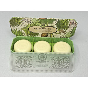 Michel Design Works Palm Island Shea Butter Soap Gift Set /‎ Set Of Three Soap